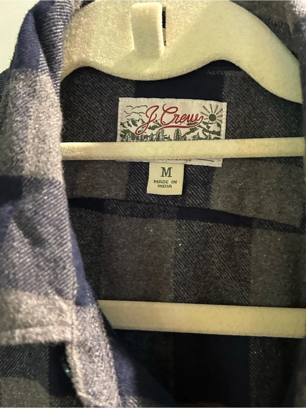 J. Crew - Men’s Mid-Weight Flannel Button Down - Size M
